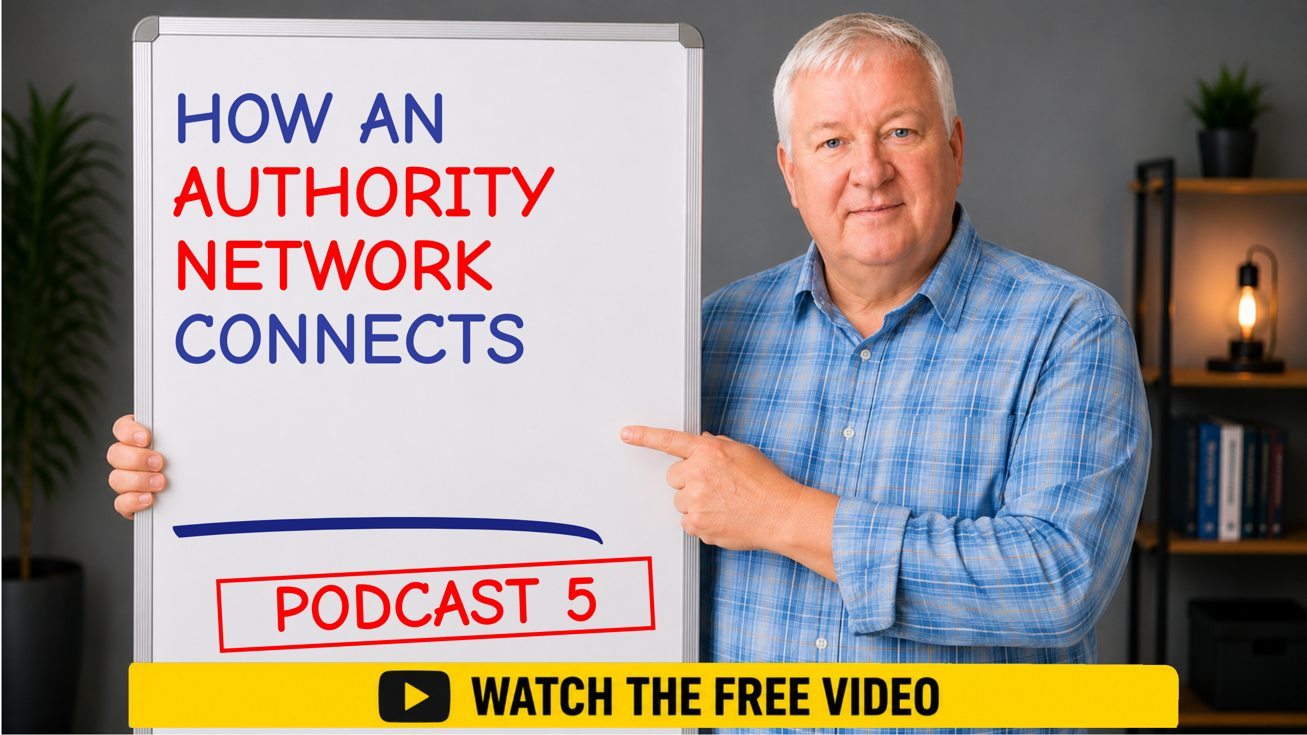 How the Parts of an Authority Network Connect podcast episode artwork